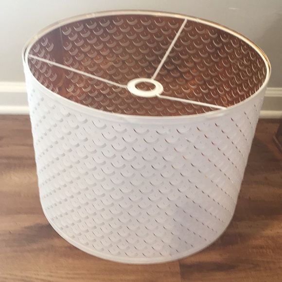 ikea gold lamp shade